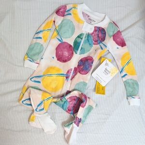 Burt's Bees Baby Colorful Planet Pajamas, 18 months